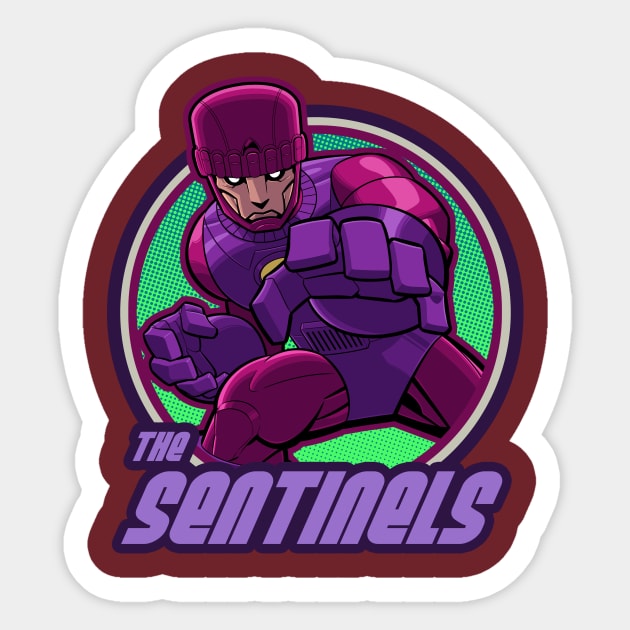 Sentinels Sticker by TomMcWeeney